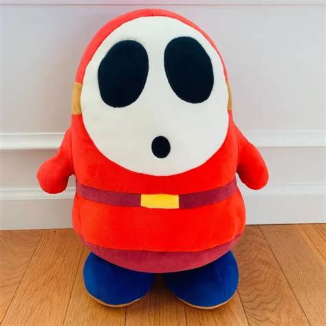 Club Mocchi Mocchi Super Mario Shy Guy Mega 15 Inch Plush Stuffed Toy