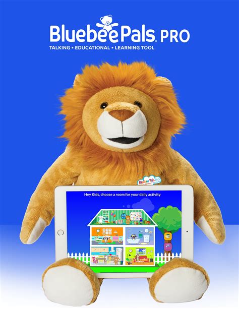New Bluebee Pals Pro Talking Learning Tool Leo The Lion