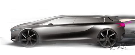 Peugeot Hx Concept Design Sketch Car Body Design