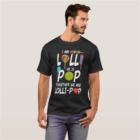 Funny Lolli And Pop Grandparents Nickname T T Shirt Zazzle