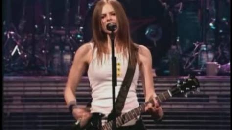 Avril Lavigne Naked Try To Shut Me Up Tour Youtube