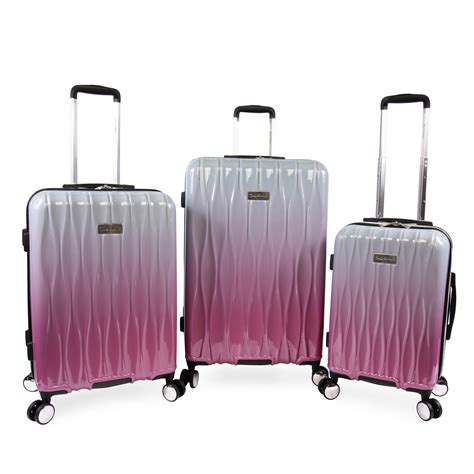 3 Piece Hardside Spinner Luggage Set Juicy Couture