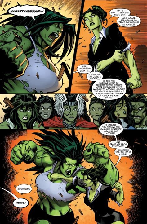 How Does Jen Walters Transformation Into She Hulk Compare To Her