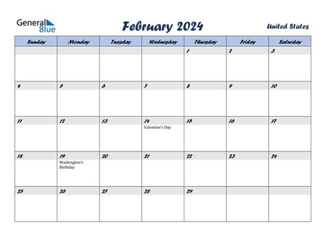 February Printable Calendar With Holidays List Nydia Arabella