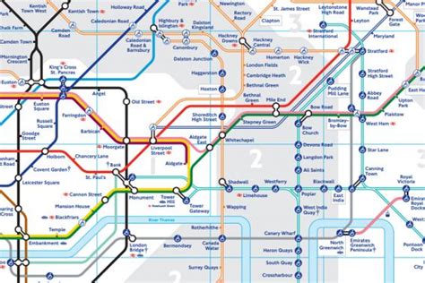 Tfl Redraws Tube Map As Zone 2 Boundary Change Comes Into Effect