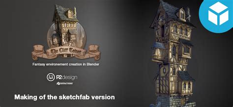 The Cliff Tower The Sketchfab Making Of Blendernation