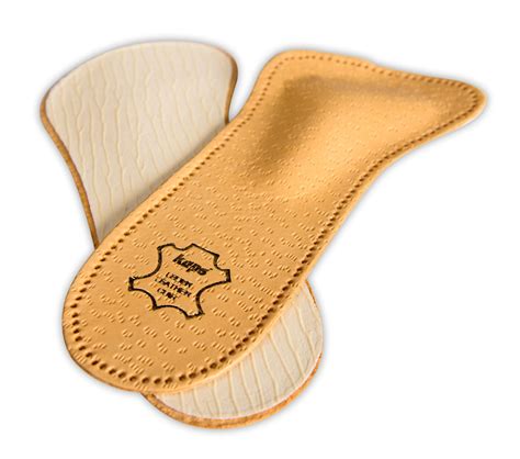 Orthotic 34 Leather Shoe Insoles For Women Metatarsal Arch Support
