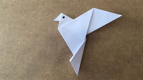 Origami Birds How To Make A Paper Pigeon How To Make A Paper Bird