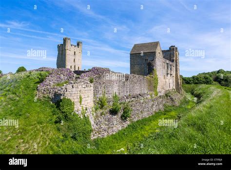 The Ruins Of Medieval Helmsley Castle Helmsley North Yorkshire