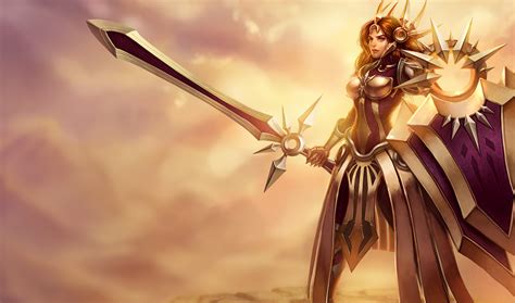 Leona Classic Skin League Of Legends Wallpapers