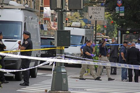 Nypd Detectives Continue To Investigate The Crime Scene Af Flickr