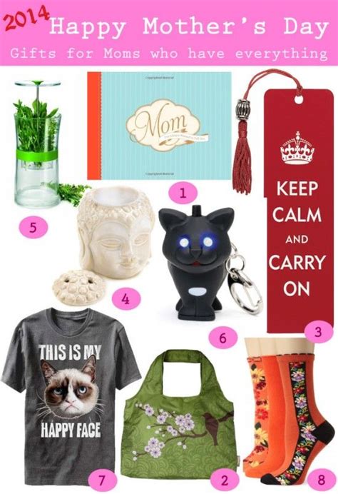 These gifts are a little different, and also not something mom may already own. 20+ Unique Gifts For Mom Who Has Everything | Unique gifts ...
