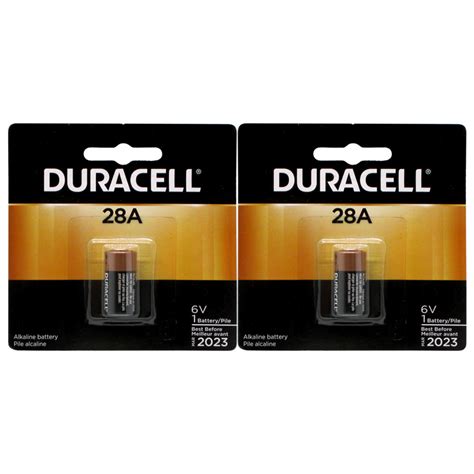 Duracell Px28a 4lr44 6 Volt Alkaline Battery Px28abpk 2 Pk