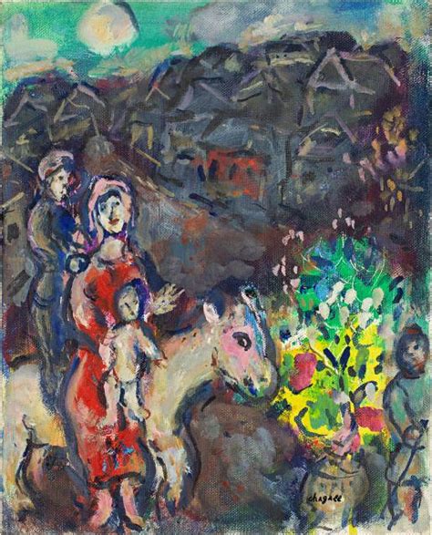 Lot Marc Chagall 1887 1985 Russian French La Famille Au Village