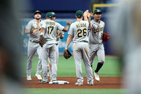 Oakland As Game 7 As Outplay Tampa Bay Rays In 6 3 Victory