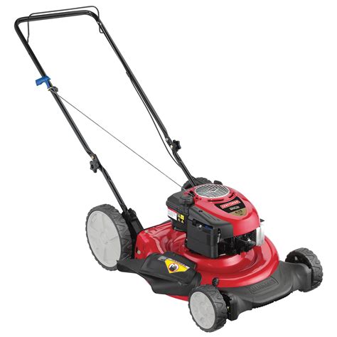 At the beginning of the season i was able to start the lawn mower by holding down the choke button for a while after it started. Craftsman - 11A-B05E099 - 21" Highwheel Side Discharge 190cc* Push Mower with Smooth Start - 49 ...