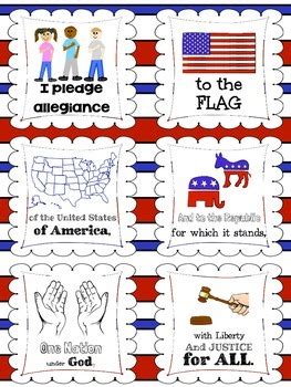 Thank you very, very much for letting us little kids live here. Pledge of Allegiance with Pictures | Pledge of allegiance ...