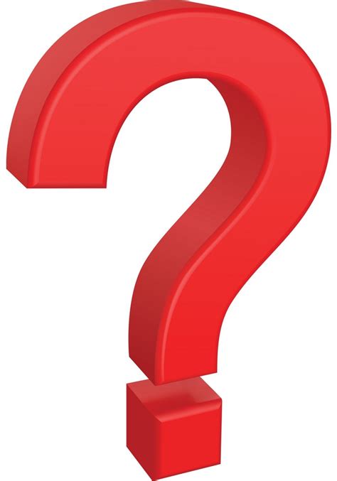 Big Red Question Mark Clipart World