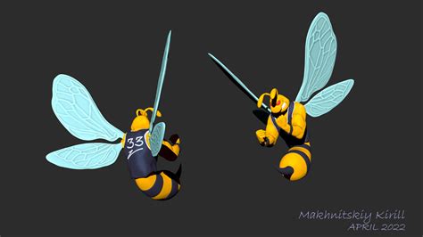 Artstation Wasp 3d