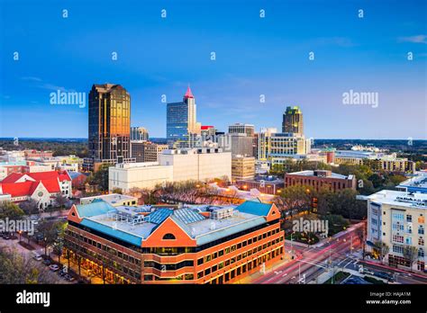 Raleigh Skyline Aerial Hi Res Stock Photography And Images Alamy