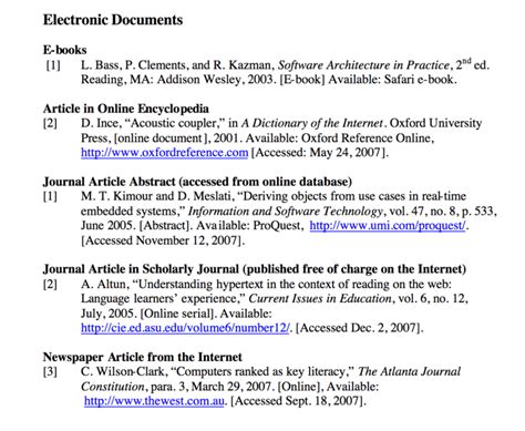 Ieee Citation Format Guides For Novices