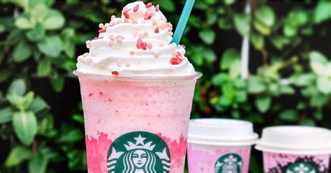 Starbucks Honey Blossom Creme Frappuccino Popsugar Food