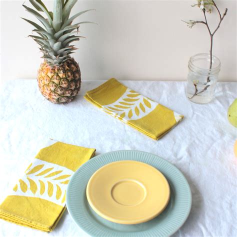 Batik Table Linens Hand Printed Hand Dyed By Margotbianca On Etsy