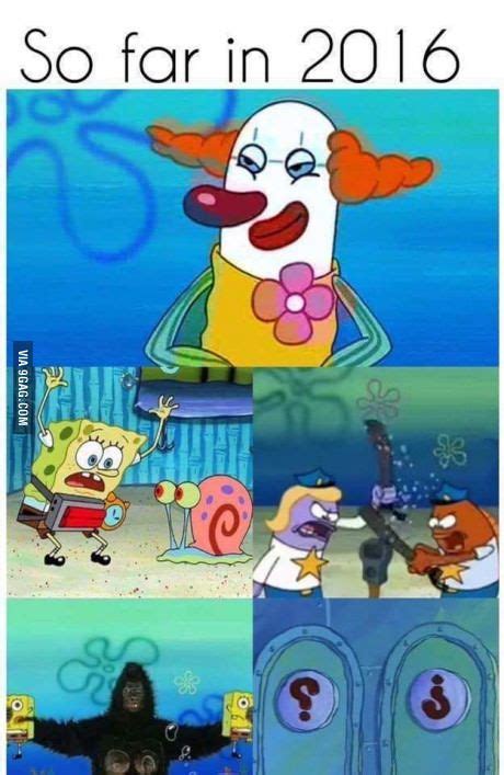 Spongebob Predicted 2016 Funny Spongebob Funny Funny Pictures