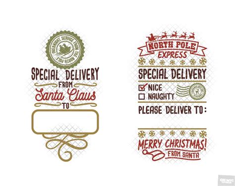 Christmas Santa Sack SVG in SVG/DXF/EPS/JPG/PNG • OhMyCuttables