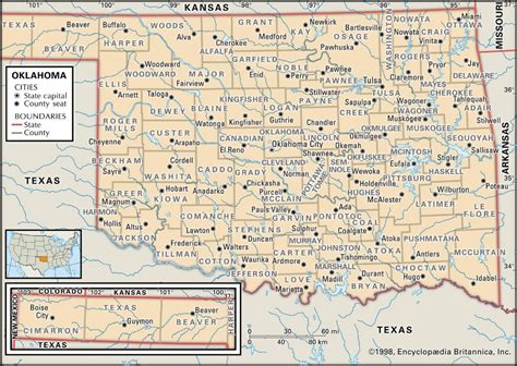 Oklahoma Elevation Map Printable Map Of Norman Ok Printable Maps