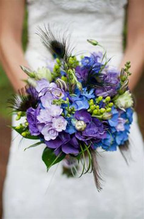 Peacock wedding purple wedding wedding colors wedding flowers leopard wedding wedding bouquets teal wedding decorations table. peacock wedding bouquet ~ wedding flowers ideas