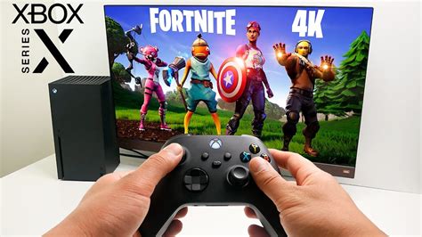 Fortnite Gameplay On Xbox Series X 4k 60fps Optimized For Series X
