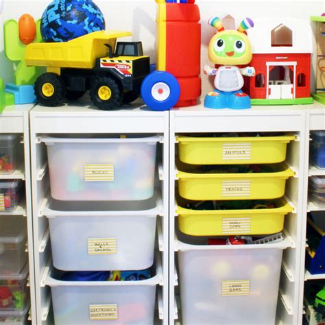 A Toy Storage Solution That Can Grow With The Kids Blue I Style