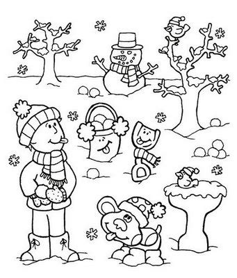 As Cores da Imaginação: Imagens de Inverno para pintar