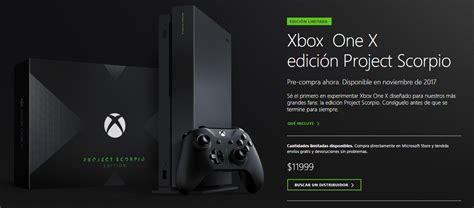 Ya Sabemos El Precio Del Xbox One X En México Tierragamer