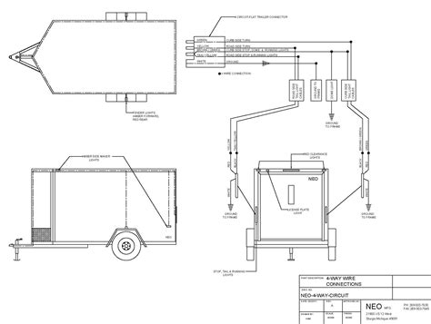 Wiring Diagram For Featherlite Enclosed Trailer Paintcolor Ideas