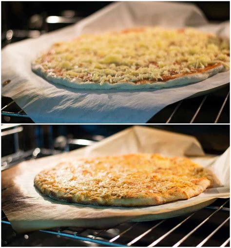 Prepare a lightly spinkled surface with flour. Thin crust pizza dough recipe - Kannamma Cooks