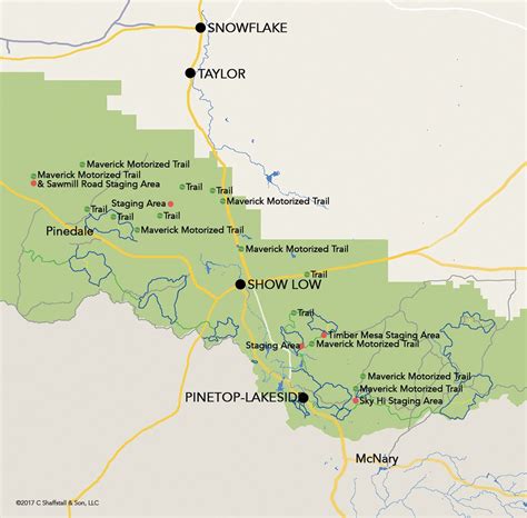 White Mountains Az Trail Map Bruin Blog