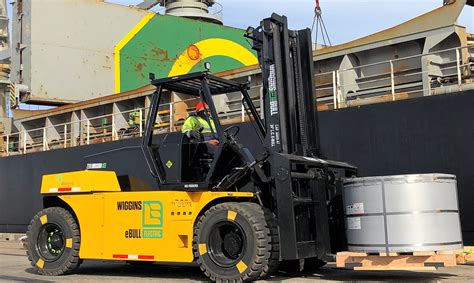Large Capacity Electric Forklift By Wiggins Up To 120k Capacity Xl