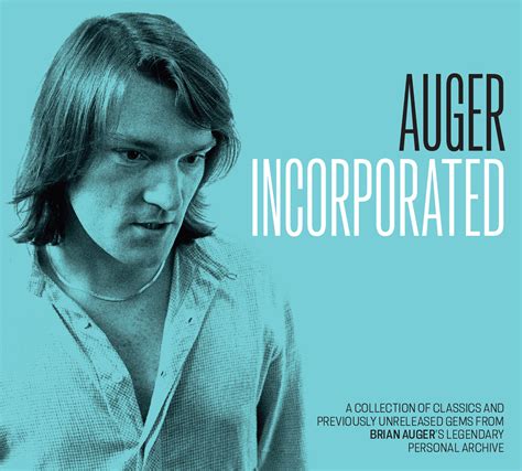 Brian Auger Auger Incorporated Pre Order Crash Records