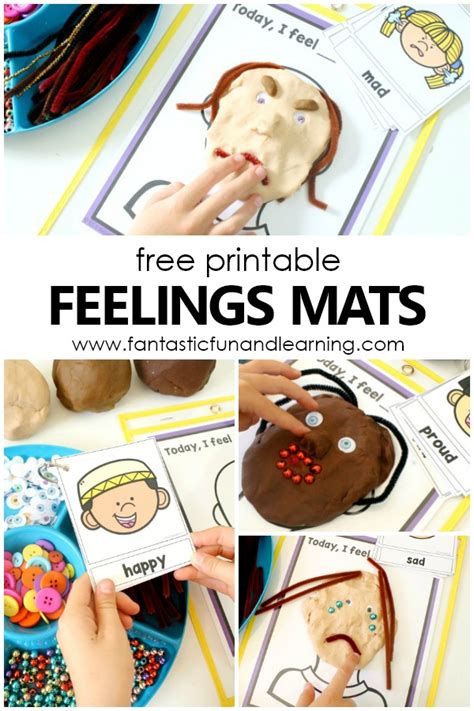 Emotions Poster For Preschool Free Printable