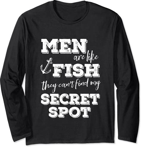 Funny Fishing Womens Long Sleeve T Shirt Uk Fashion