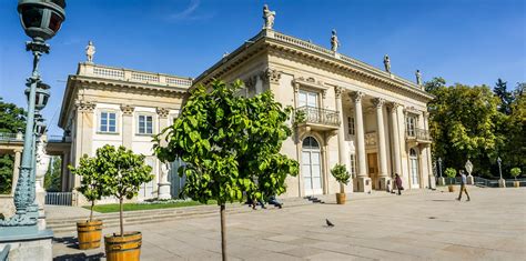 Lazienki Palace Lazienki Park In Warsaw Poland Southern Facade Editorial Photography Image