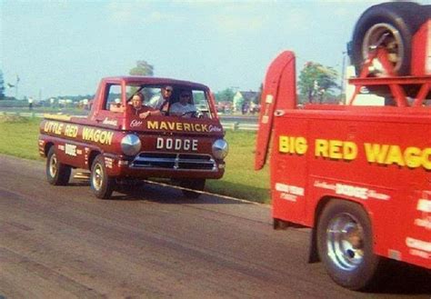 I Saw The Little Red Wagon Run At Mile High Dragway Outside Denver In