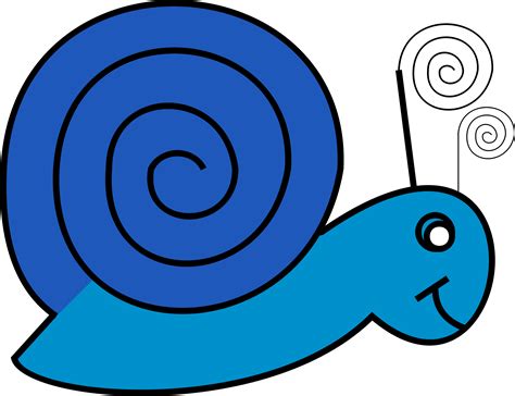 Cartoon Snail Vector Clipart Image Free Stock Photo Public Domain