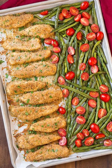 music playing parmesan chicken with a salad and shaved parmesan on top. Pioneer Woman Thanksgiving Recipe: Green Beans With ...