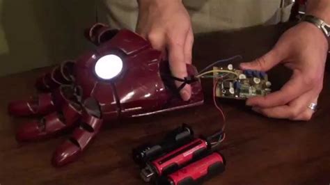 Iron Man Repulsor Version 10 Prototype Demo Youtube