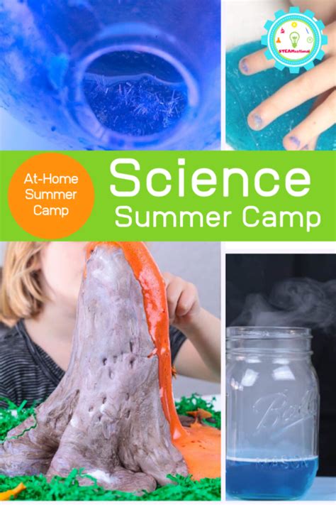 At Home Science Camp Activities In The Backyard