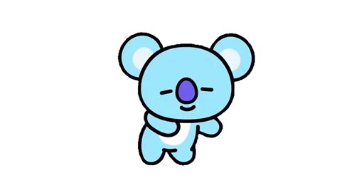 Koya Bt21 Bt21koya Sticker Sticker By Boyishseokk