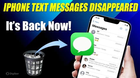 Real Fix For Iphone Messages Disappeared Sms And Imessages Disappeared